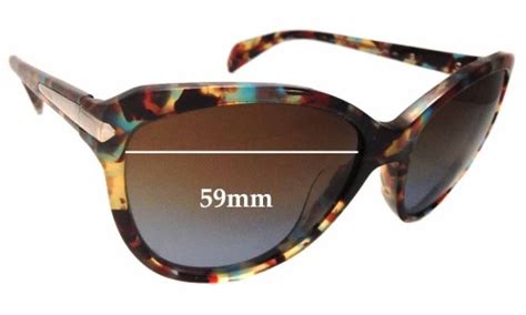 prada spr 15p|Prada SPR 15P (59mm) Replacement Lenses – Fuse Lenses.